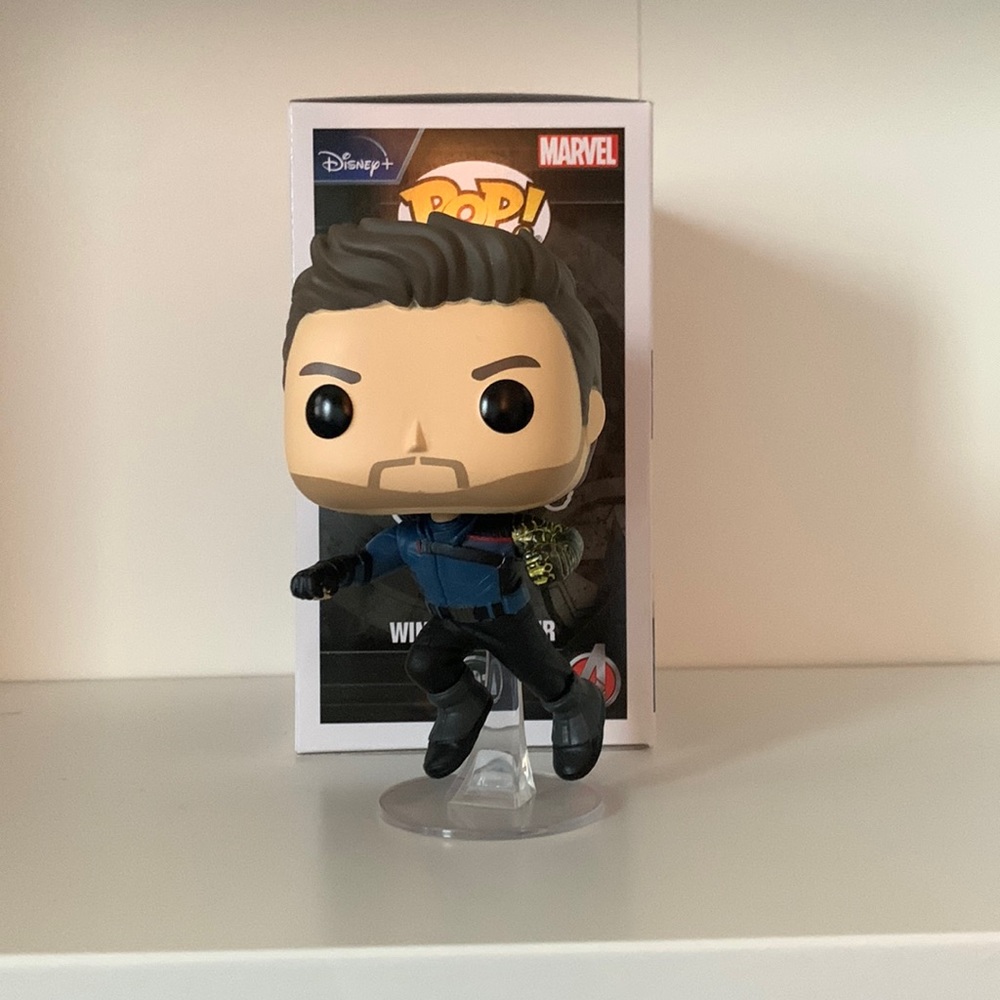 Marvel studios the Falcon and the winter soldier funko pop. Bucky Barnes #701